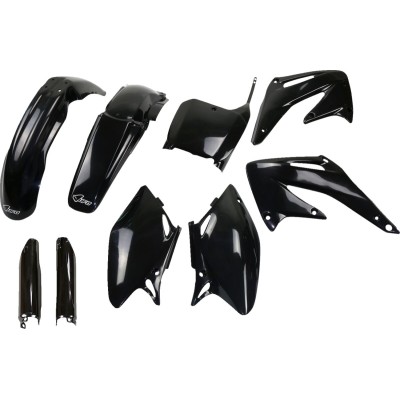 Set caroserie HONDA CRF450R negru UFO PLAST HOKIT106F@001 Set caroserie HONDA CRF450R negru UFO PLAST HOKIT106F@001