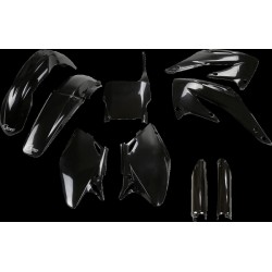 Set complet caroserie HONDA CRF450R negru UFO PLAST HOKIT107F@001 Set complet caroserie HONDA CRF450R negru UFO PLAST HOKIT107F@001