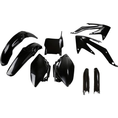 Set caroserie HONDA CRF450R negru UFO PLAST HOKIT110F@001 Set caroserie HONDA CRF450R negru UFO PLAST HOKIT110F@001