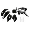 Set caroserie HONDA CRF150R negru UFO PLAST HOKIT111F@001