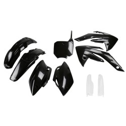 Set caroserie HONDA CRF150R negru UFO PLAST HOKIT111F@001 Set caroserie HONDA CRF150R negru UFO PLAST HOKIT111F@001