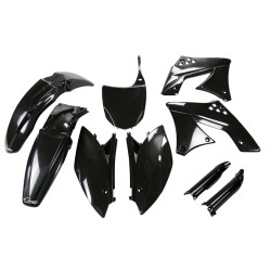 Set caroserie KAWASAKI KXF250 negru UFO PLAST KAKIT212F@001 Set caroserie KAWASAKI KXF250 negru UFO PLAST KAKIT212F@001