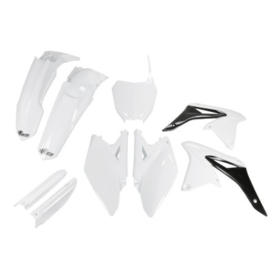 Set caroserie SUZUKI RMZ250 alb UFO PLAST SUKIT411F@041 Set caroserie SUZUKI RMZ250 alb UFO PLAST SUKIT411F@041