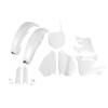 Set caroserie YAMAHA YZ125/250 alb UFO PLAST YAKIT300F@046