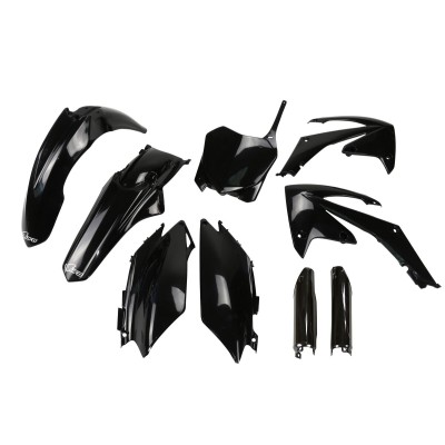Set caroserie HONDA CRF250R/CRF450R EXCEPT US negru UFO PLAST HOKIT114F@001 Set caroserie HONDA CRF250R/CRF450R EXCEPT US negru UFO PLAST HOKIT114F@001