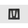 Suport pentru număr de înmatriculare KTM SX/SX-F/EXC negru UFO PLAST KT04037#001