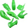 Set caroserie KAWASAKI KLX110 KX-GREEN UFO PLAST KA37002@026