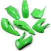 Set caroserie KAWASAKI KLX110 KX-GREEN UFO PLAST KA37002@026 thumb