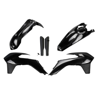 Set complet caroserie full EXC 14-16 BK UFO PLAST KTKIT516F@001