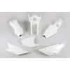 Set caroserie KAWASAKI KLX110 alb UFO PLAST KA37003@047