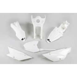 Set caroserie KAWASAKI KLX110 alb UFO PLAST KA37003@047 Set caroserie KAWASAKI KLX110 alb UFO PLAST KA37003@047