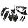 Set caroserie KAWASAKI KXF250 negru UFO PLAST KAKIT224F@001