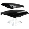 Panouri laterale HONDA CRF450R/RX negre UFO PLAST HO04684#001