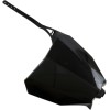 Placă frontală HONDA CRF450R/RX negru UFO PLAST HO04686#001