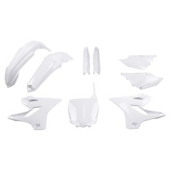 Set caroserie YAMAHA YZ125/250 alb UFO PLAST YAKIT319F@046