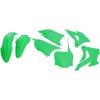 Set caroserie KAWASAKI fluo green UFO PLAST KAKIT222@AFLU