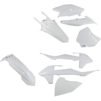Set carene KTM alb UFO PLAST KTKIT519@047