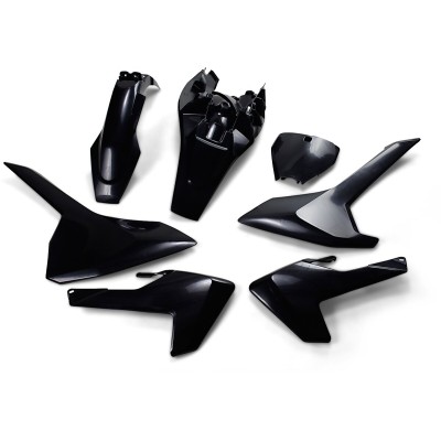 Set caroserie HUSQVARNA negru UFO PLAST HUKIT620@001 Set caroserie HUSQVARNA negru UFO PLAST HUKIT620@001
