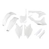 Set carene KAWASAKI alb UFO PLAST KAKIT225F@047