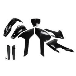 Set caroserie HUSQVARNA negru UFO PLAST HUKIT616F@001 Set caroserie HUSQVARNA negru UFO PLAST HUKIT616F@001