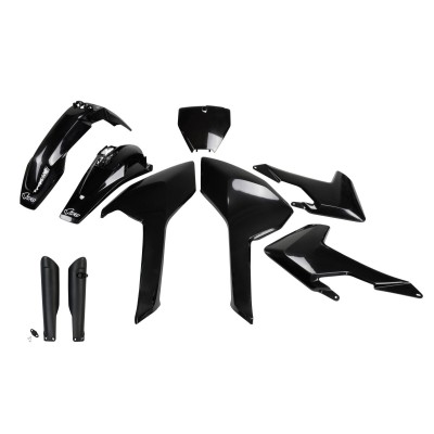 Set caroserie HUSQVARNA negru UFO PLAST HUKIT616F@001 Set caroserie HUSQVARNA negru UFO PLAST HUKIT616F@001