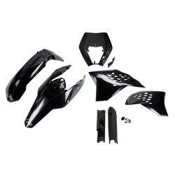 Set caroserie KTM EXC negru UFO PLAST KTKIT520F@001 Set caroserie KTM EXC negru UFO PLAST KTKIT520F@001