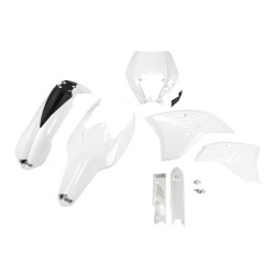 Set complet caroserie KTM EXC alb UFO PLAST KTKIT520F@047 Set complet caroserie KTM EXC alb UFO PLAST KTKIT520F@047
