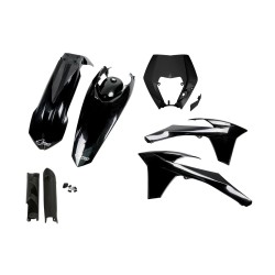 Set caroserie KTM EXC negru UFO PLAST KTKIT521F@001 Set caroserie KTM EXC negru UFO PLAST KTKIT521F@001