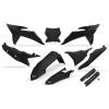 Set complet carene SX/SXF 2025- negru UFO PLAST KTKIT532@#001