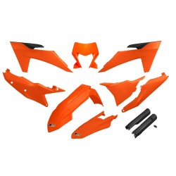 Set complet caroserie EXC/EXCF 24-25 OE25 UFO PLAST KTKIT530F#999K Set complet caroserie EXC/EXCF 24-25 OE25 UFO PLAST KTKIT530F#999K