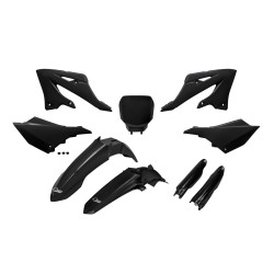 Set caroserie YZ125/250 22-25 stil față YZF negru UFO PLAST YAKIT335F@001