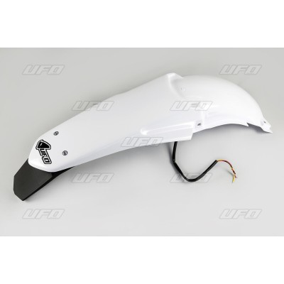 Aripă spate enduro cu lumină LED YAMAHA YZ125/250 alb UFO PLAST YA03893#046 Aripă spate enduro cu lumină LED YAMAHA YZ125/250 alb UFO PLAST YA03893#046