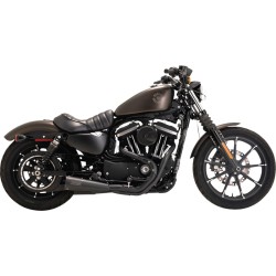 Sistem de evacuare 2 în 1 din oțel inoxidabil upsweep negru sportster VANCE & HINES 47328 Sistem de evacuare 2 în 1 din oțel inoxidabil upsweep negru sportster VANCE & HINES 47328
