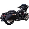 Sistem de evacuare negru 2-1 de înaltă performanță pentru touring VANCE & HINES 47321-22