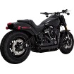 Tobe scurte staggered negre VANCE & HINES 47333-22 Tobe scurte staggered negre VANCE & HINES 47333-22 thumb