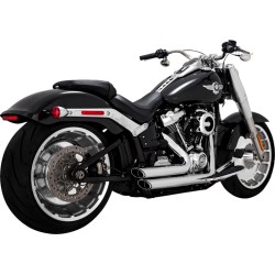 Tobe scurte staggered cromate VANCE & HINES 17335-22 Tobe scurte staggered cromate VANCE & HINES 17335-22