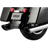 Tobă slip-on twin slash round chrome VANCE & HINES 16672