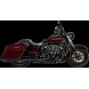 Tobe twin slash round black touring VANCE & HINES 46672