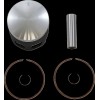 Set piston forjat din oțel pentru îmbunătățirea performanței / YAMAHA / dimensiune BANSHEE: +1,25 / RD: +1,25 WOSSNER 8075D125