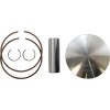 Set piston din oțel forjat pentru performanță ridicată / SUZUKI / dimensiune +0,01 WOSSNER 8086DB