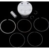 Set piston forjat din oțel înlocuire OEM / GASGAS / YAMAHA / dimensiune standard WOSSNER 8614DA