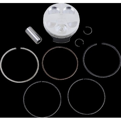Set piston forjat din oțel înlocuire OEM / GASGAS / YAMAHA / dimensiune standard WOSSNER 8614DA