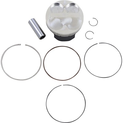 Set piston forjat din oțel pentru înlocuire de înaltă performanță / KAWASAKI / dimensiune +0,02 WOSSNER 8635DC