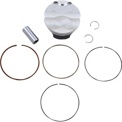 Set piston forjat din oțel pentru înlocuire antrenare / KTM / dimensiune +0,01 WOSSNER 8645DB Set piston forjat din oțel pentru înlocuire antrenare / KTM / dimensiune +0,01 WOSSNER 8645DB