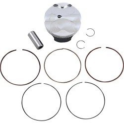 Set piston forjat din oțel pentru înlocuire de înaltă performanță / KTM / dimensiune +0,02 WOSSNER 8645DC Set piston forjat din oțel pentru înlocuire de înaltă performanță / KTM / dimensiune +0,02 WOSSNER 8645DC