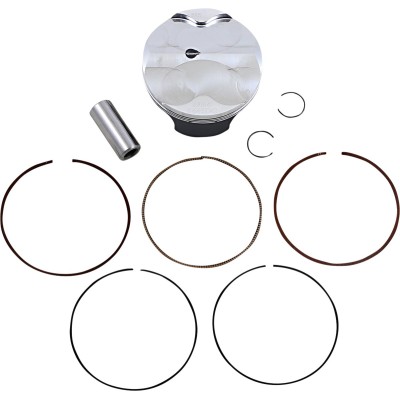 Set piston forjat din oțel pentru înlocuire de înaltă performanță / KTM / dimensiune +0,02 WOSSNER 8645DC