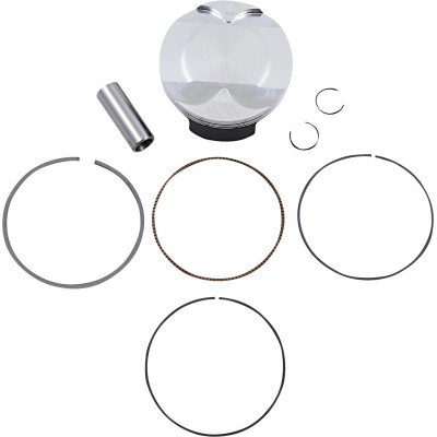 Set piston forjat din oțel pentru performanță ridicată / HUSABERG/KTM / dimensiune +0,01 WOSSNER 8707DB