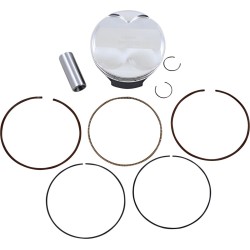 Set piston forjat din oțel pentru performanță îmbunătățită / HUSQVARNA / KTM / dimensiune +0,02 WOSSNER 8807DC