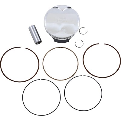 Set piston forjat din oțel pentru performanță îmbunătățită / HUSQVARNA / KTM / dimensiune +0,02 WOSSNER 8807DC