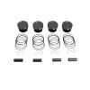 Set piston STD JT1500A7F 04-12 WOSSNER K6507DA-4